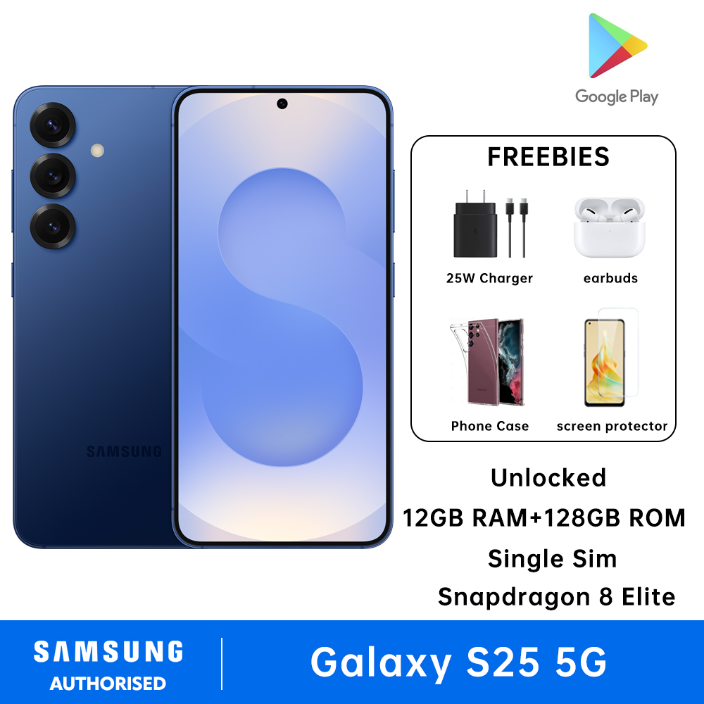 Samsung Galaxy S25 5G Smartphone 12GB RAM + 128GB ROM Single Sim 6.2 Inches Snapdragon 8 Elite US Version