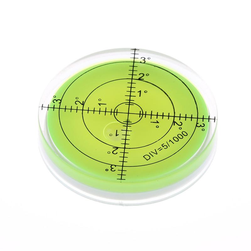 Hitn 60x12mm Precision Disc Round Circular Bubble Spirit Level Measuring Tool Gift