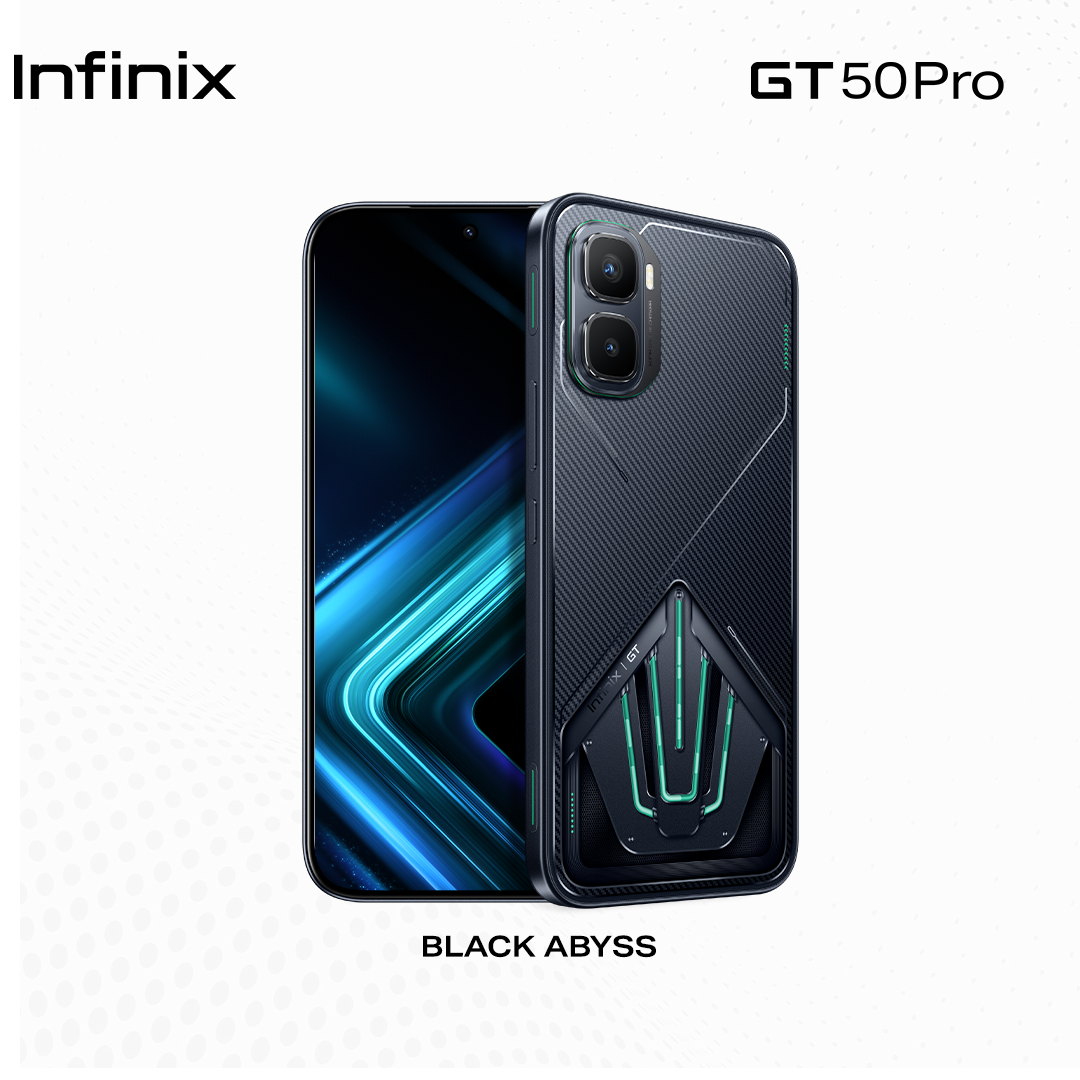 Infinix GT 50 Pro 5G, (up to 24GB [12+512] HydroFlow Liquid Cooling / 144FPS Gaming Ecosystem High Frame Rate Certified / Pressure-Sense GT Trigger / Self Developed N1 Network Chip / (1 Year Local Warranty) Smart Phone - Image 2