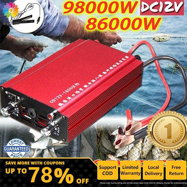 Electric Fishing Machine Ultrasonic Inverter Fish Shocker Stunner