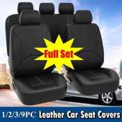 Waterproof PU Leather Car Seat Cover Set - OEM