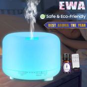 7 LED Essential Oil Diffuser with Air Purification by 