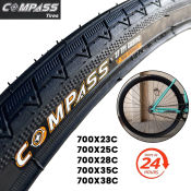 Meroca COMPASS Road Bike Tire 700X23-38C Foldable Clincher