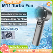 Mini Rechargeable Fan with Lanyard - 5000mAh Outdoor Use