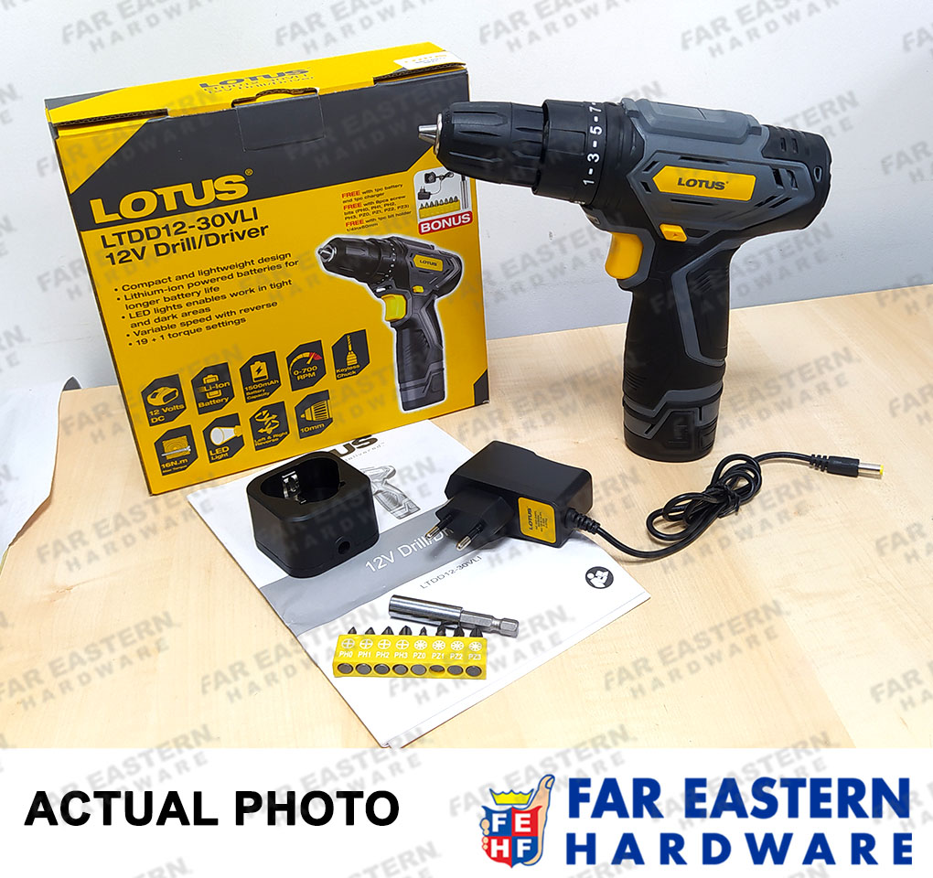 Lotus best sale cordless drill