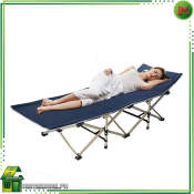 Homecare PH Portable Folding Bed for Outdoor Camping and Hiking