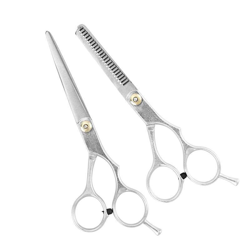 2pcs Salon Professional Hairdressing Scissors Set Hair Cutting