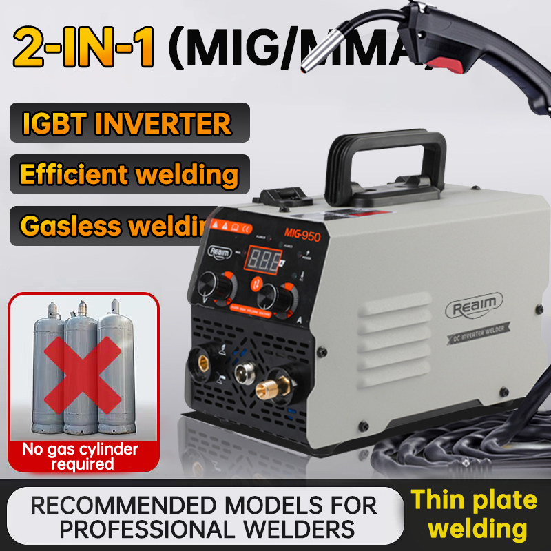 Portable MIG/ARC Welding Machine 220V, Digital Display, IGBT Technology