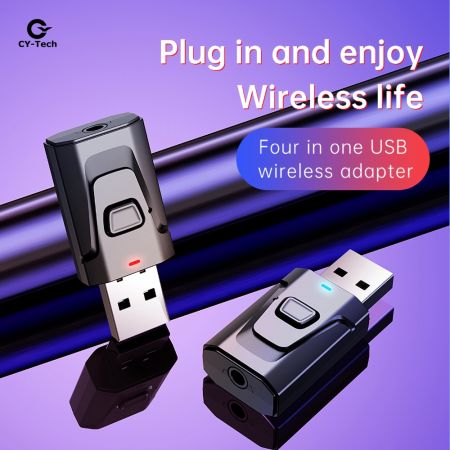 Wireless Bluetooth 5.0 Adapter for TV, Car, PC