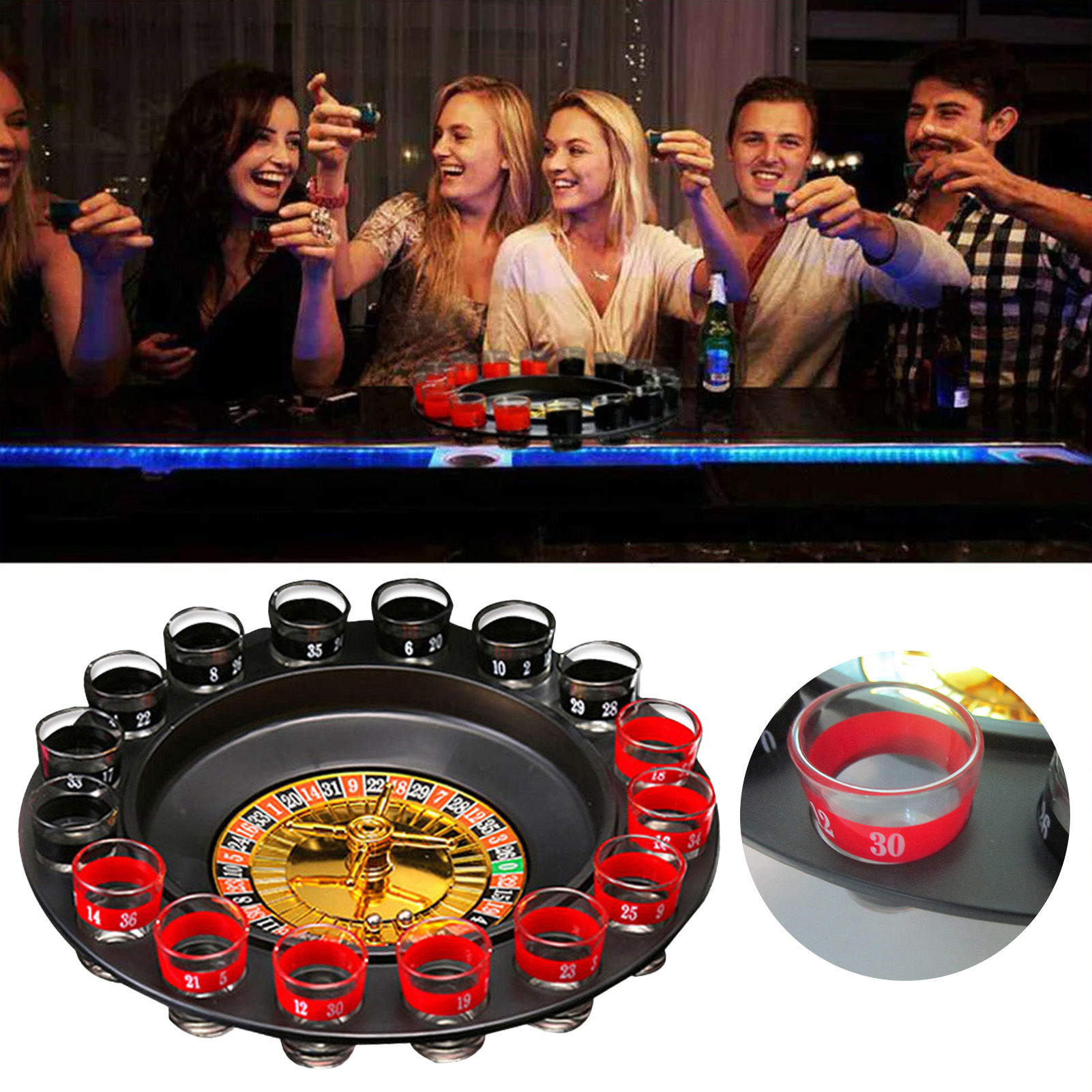 5pcs Russian Roulette Ball Casino Roulette Game Replacement Ball