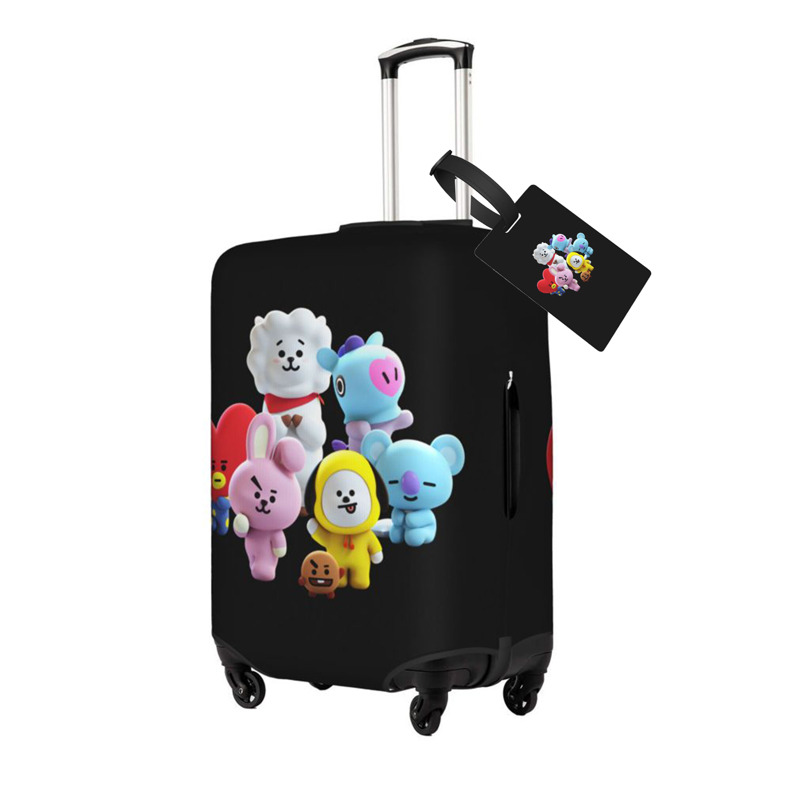 BTS Bangtan Boys BT21 X LINE FRIENDS Official Travel Bag Luggage Travel ...