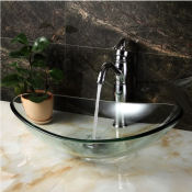 Glass Basin - Elegant and Functional Bathroom Sink