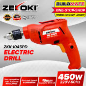 BUILDMATE Zekoki Electric Drill - 10MM Capacity, 100% Original