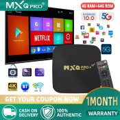 MXQ Pro 4K Android TV Box - Smart Media Player