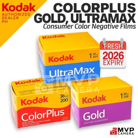 KODAK Colorplus and Ultramax 35mm Film Bundle MVP CAMERA