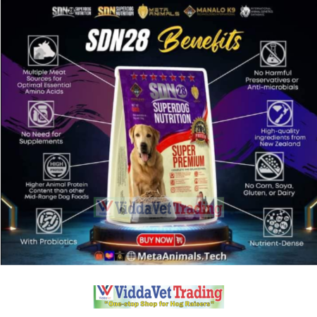 Manalo K9 Super Premium SDN 28 Superdog Nutrition