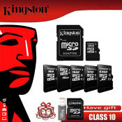 Kingston 16GB-1TB Micro SD TF Card, Class10, Various Sizes