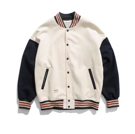 Kinwoo Men's Korean Bomber Baseball Jacket