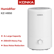 KONKA 4L Household Humidifier with Aromatherapy Essential Oil Diffuser
