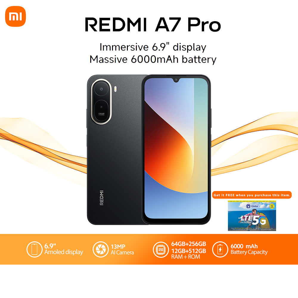 REDMI A7 Pro Immersive 6.9" display Massive 6000mAh battery