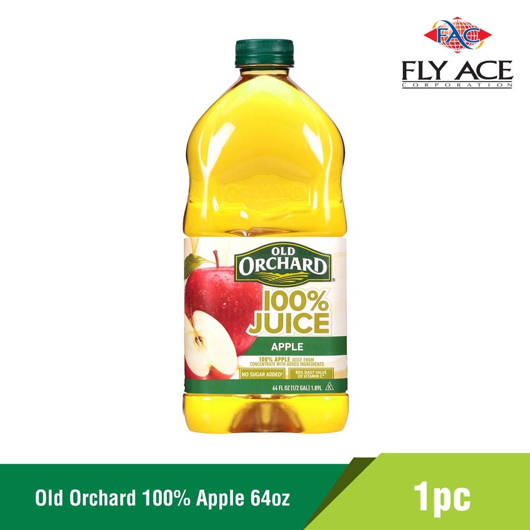 Old Orchard Organic 100% Apple Juice 64oz x Local Supplier