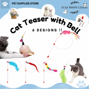Catfisher Teaser Wand: Interactive Toy for Kittens, by Cat Toy