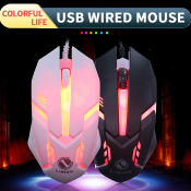 Cool Gaming Mouse with LED Backlight for PC & Laptop