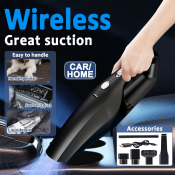 Rechargeable Handheld Vacuum Cleaner for Home and Car Cleaning