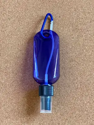 Alcohol Bottle Spray with Keychain/Holder 60ml (8)