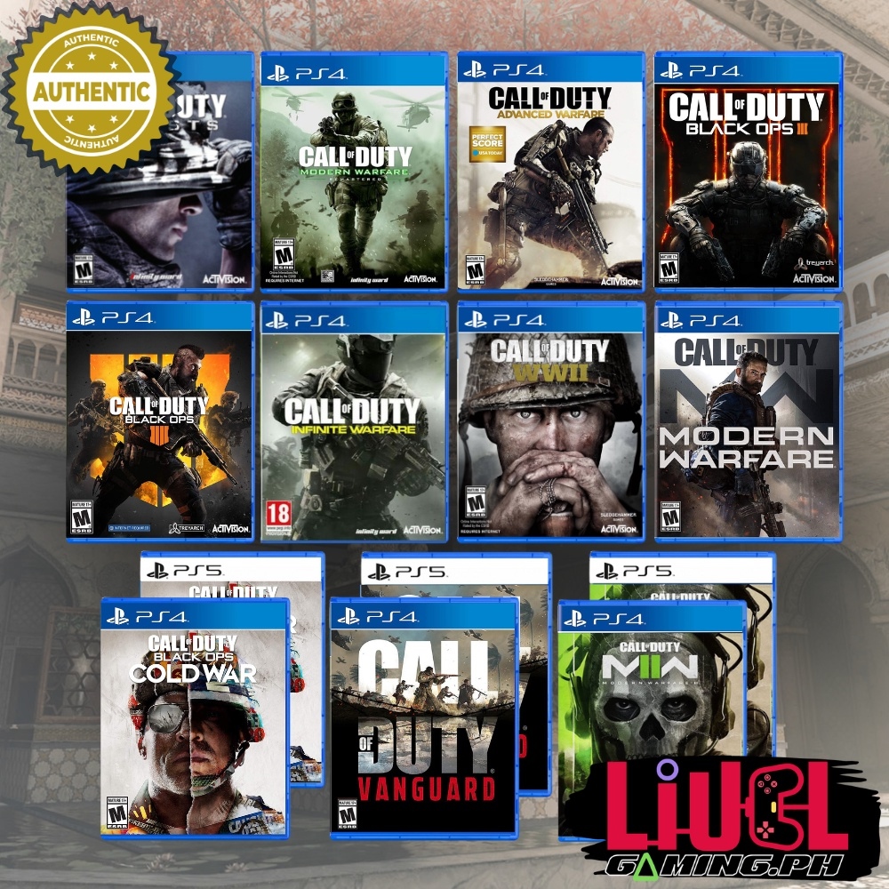 New 2023 Call of Duty COD Collection PlayStation PS4 PS5 Games