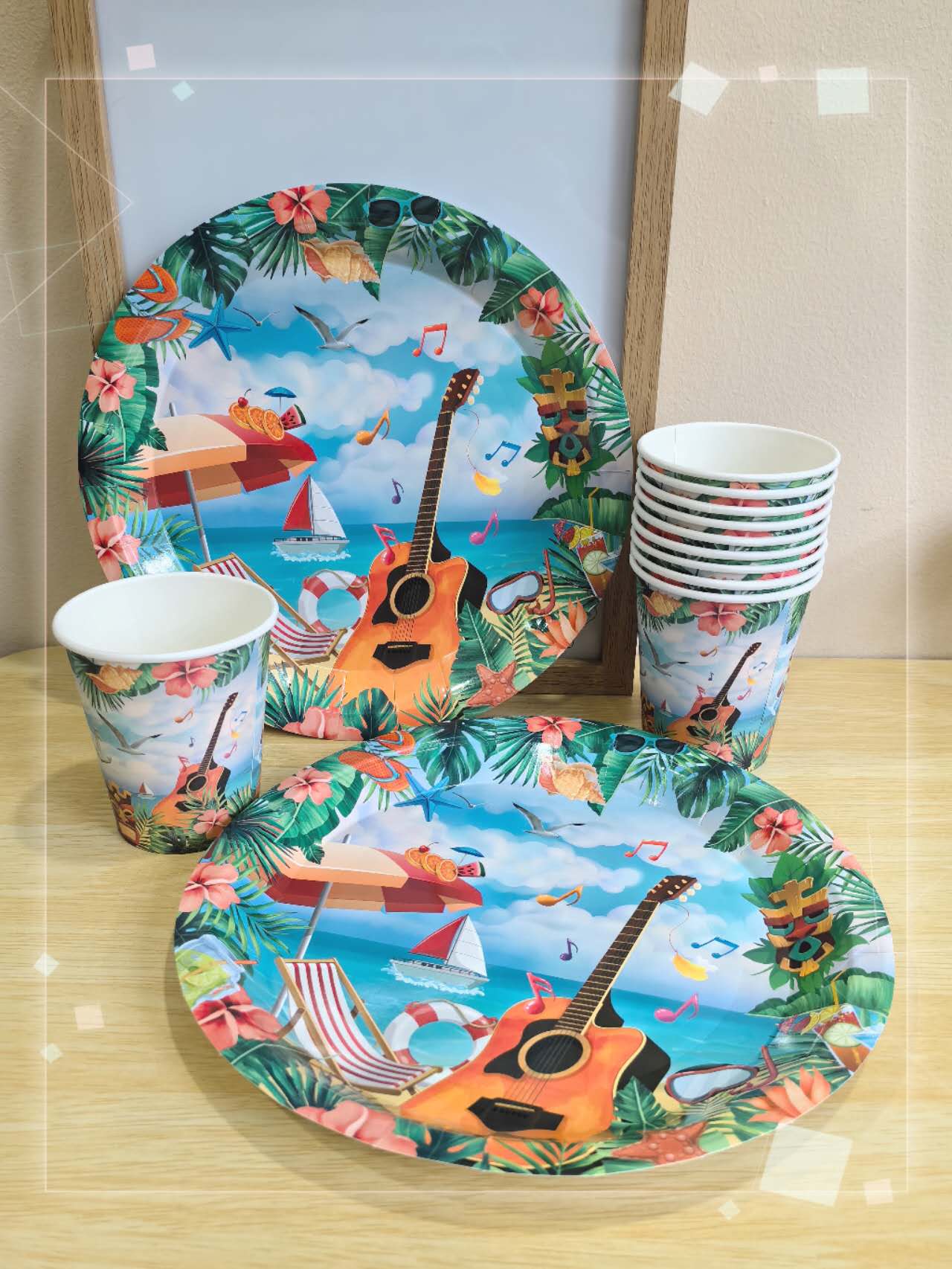 Hawaiian dinnerware clearance