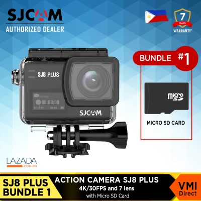 SJCAM SJ8 Plus 4k 30fps Dual Screen Wifi Action Camera with Optional Bundle Accessories / VMI DIRECT (3)