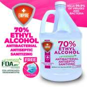 Empire 70% Ethyl Alcohol Solution with Moisturizer and Free Facemask