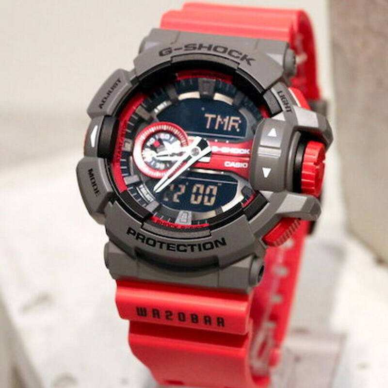 Original G Shock GA400 Men Sport Watch Dual Time Display 200M