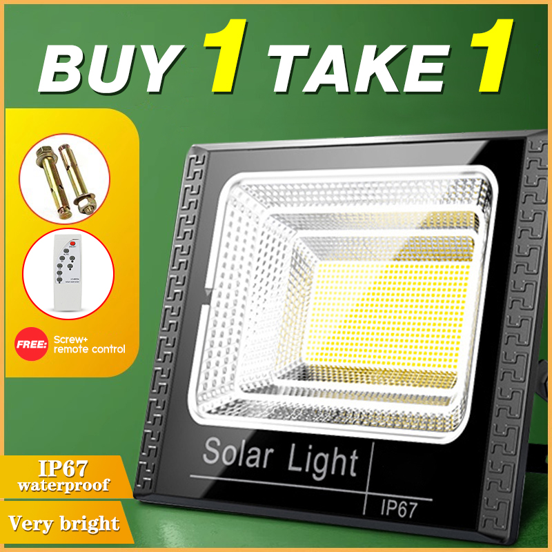 High Power Waterproof Solar Lights - 9500 Lumens Outdoor Lighting