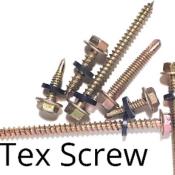 100pcs/per TEX SCREW METAL & WOOD screw