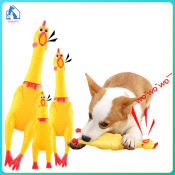 Rubber Chicken Dog Toy