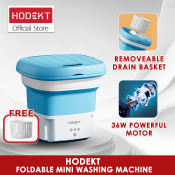 HODEKT Portable Mini Washing Machine with Dryer