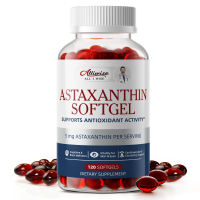 Alliwise Viên nang Astaxanthin Antarctic Krill Oil và Fish Oil hỗ trợ chống oxy hóa cho da tim não sức khỏe khớp