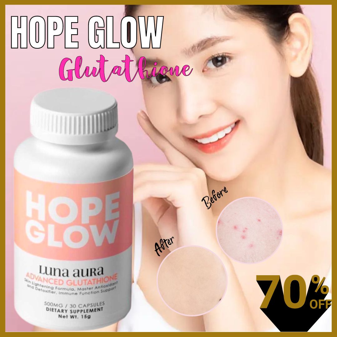 Shop Hope Glow Luna Aura Advance Glutathion Cheap  Fast & Easy | Lazada  Philippines