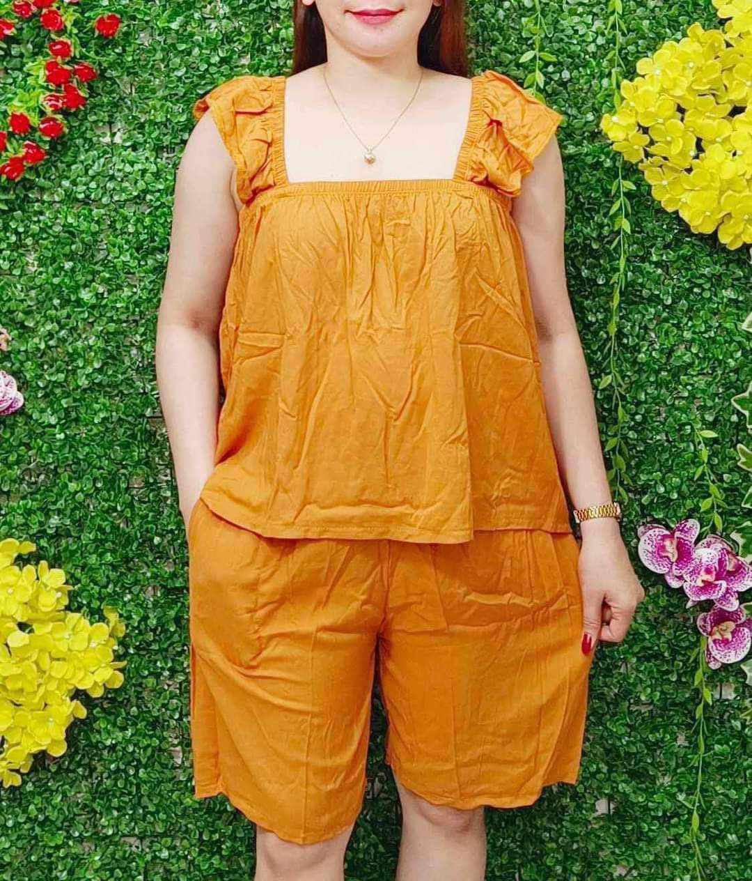 CHALLIS PLAIN TERNO RAFFLES SHORT UP TO 3XL - Image 4