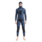 Camouflage Neoprene 2-Piece Wetsuit for Spearfishing and Scuba D