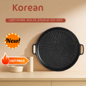 Non-Stick Griddle Grill Pan for Induction Cooker, Korean Style