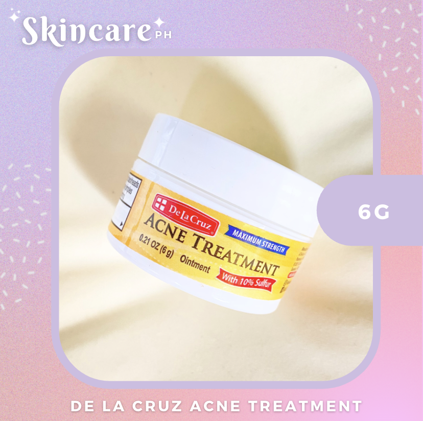  De La Cruz 10% Sulfur Ointment Acne Treatment