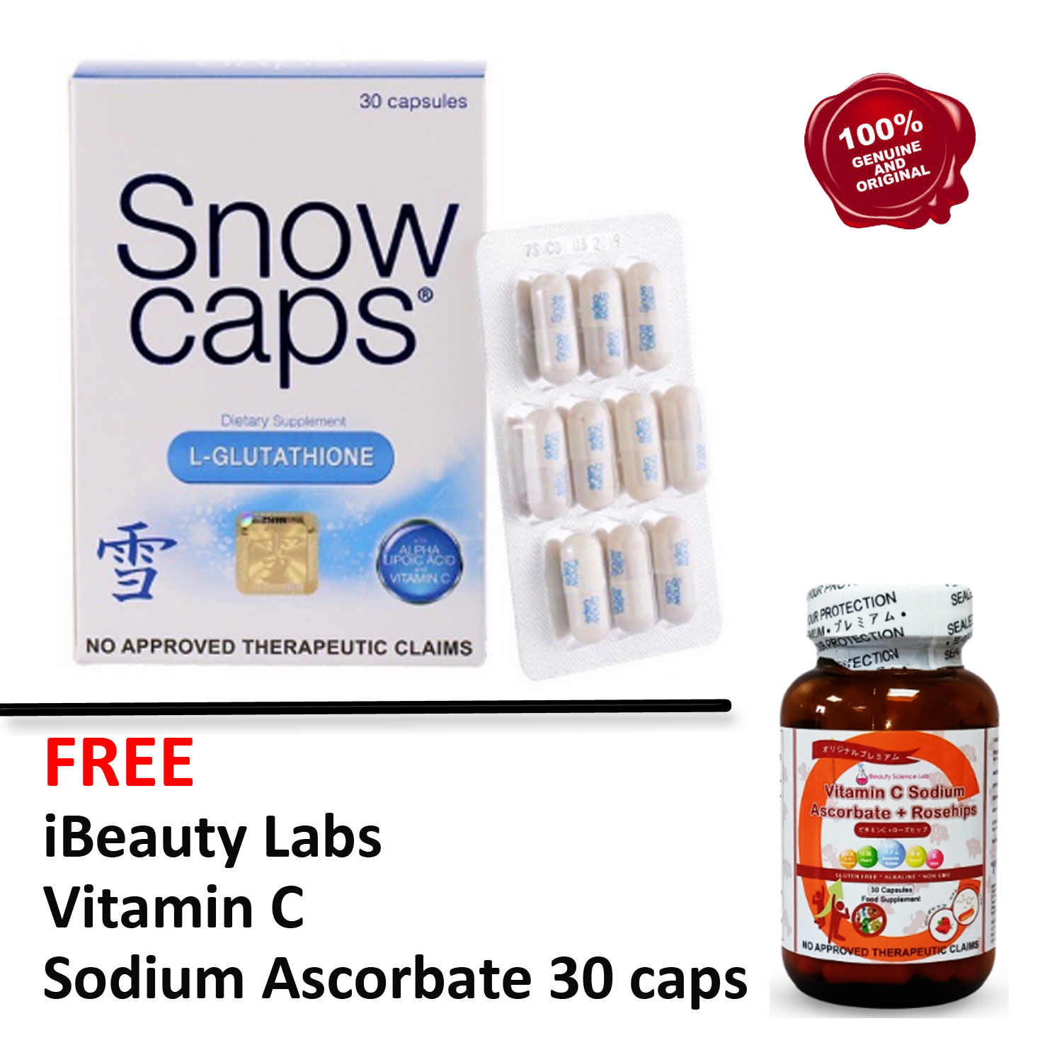 Get Snowcaps Glutathione Capsule at the Best Prices Online