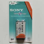 Timy# Sony cycle Energy 9V rechargeable battery 450mAh