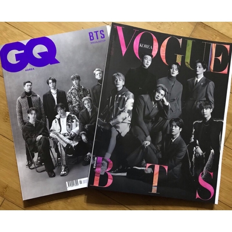 VOGUE Korea x GQ Korea - BTS January 2022 Issue Magazine – K-STAR