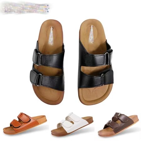 X.shop Men's 2 Strap Flat Sandals - Multiple Colors