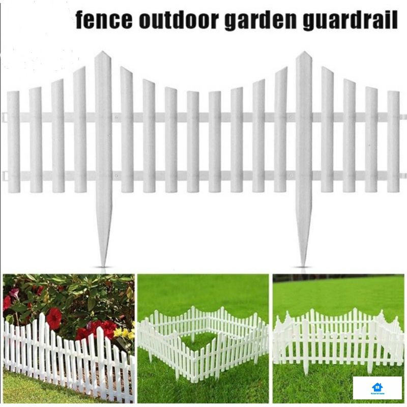 Decorative Plastic Fence for Gardens - 