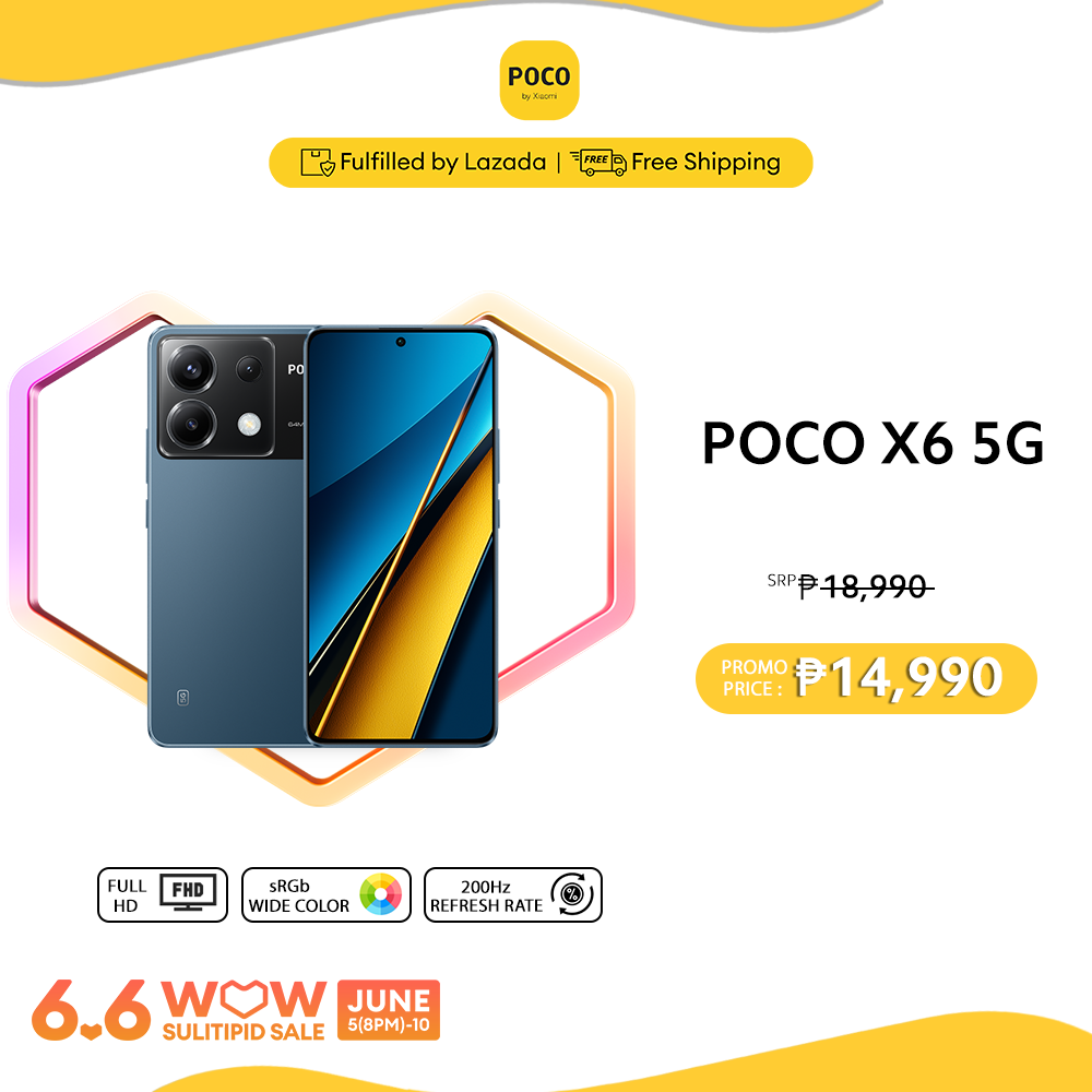 POCO X6 5G [12GB+512GB] Android Smartphone